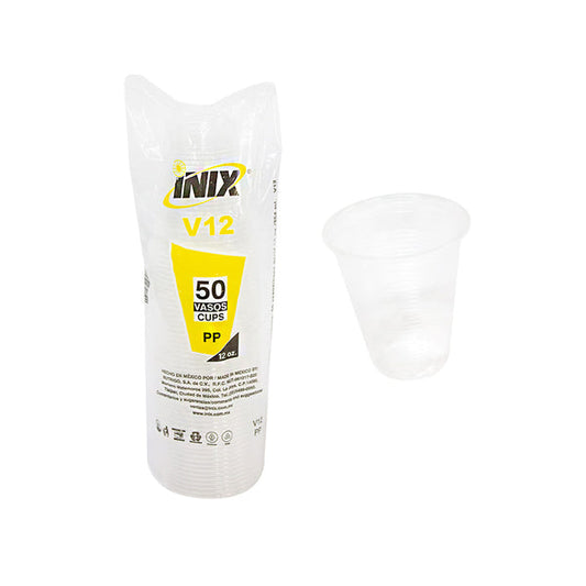 Vaso De Plastico Inix  10 V12 50 Pz