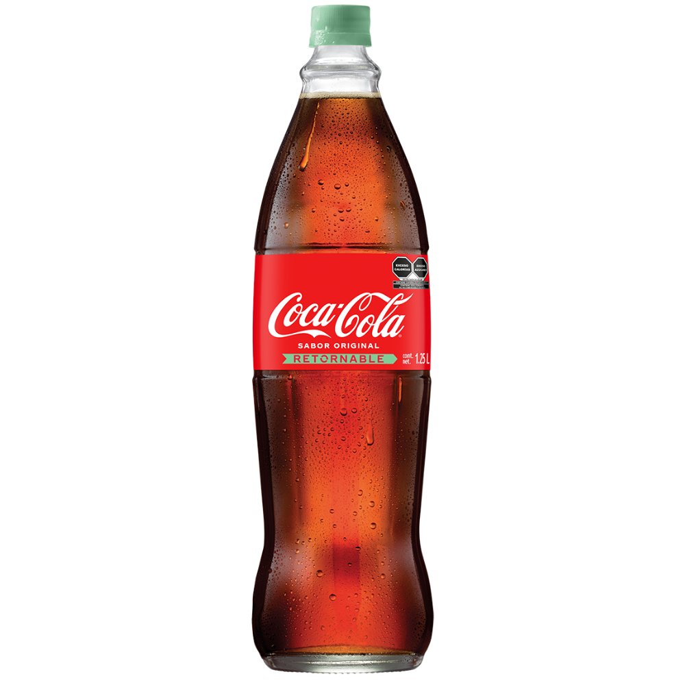 Coca Cola 1.25 Ml Original Refresco Vidrio
