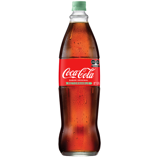 Coca Cola 1.25 Ml Original Refresco Vidrio