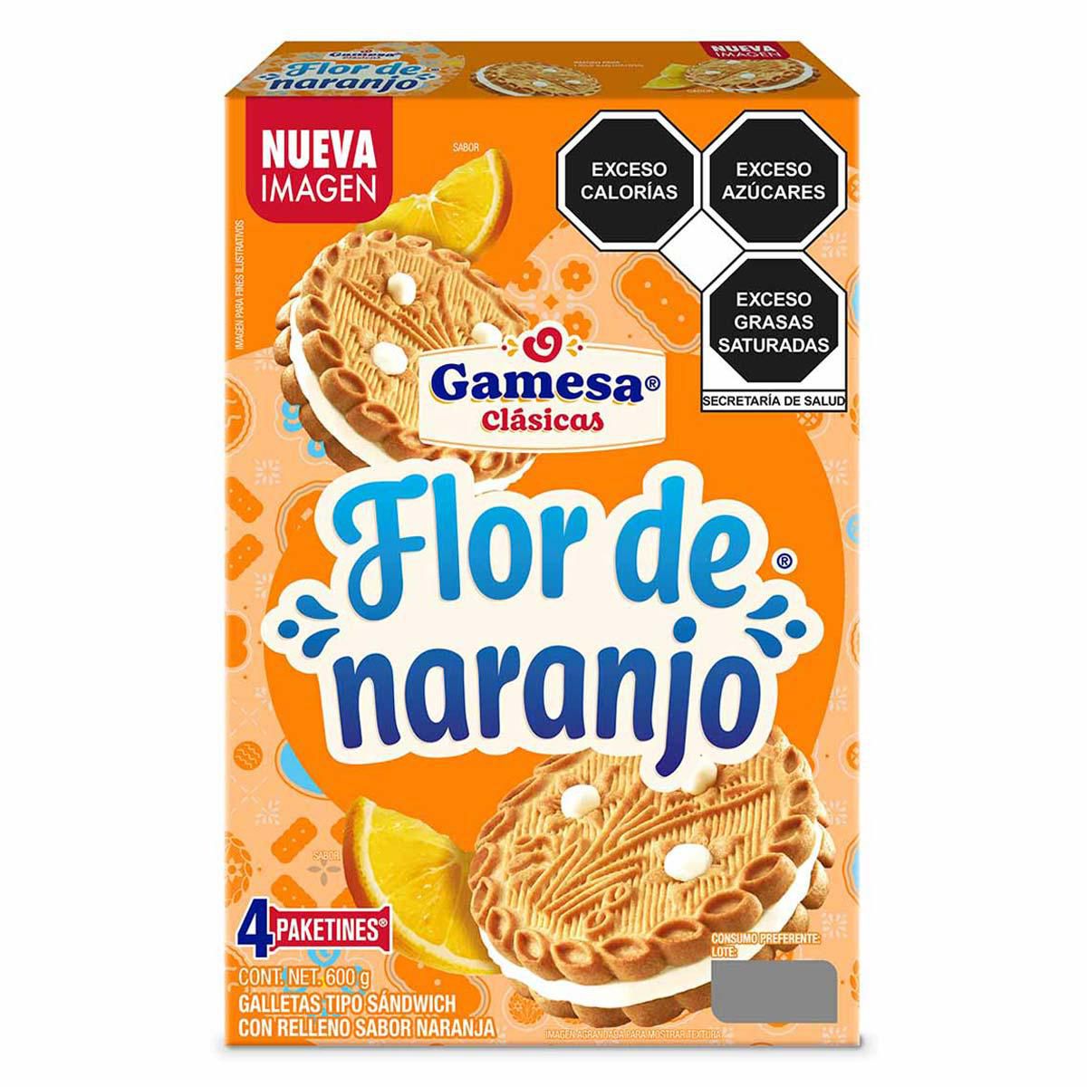 Clasicas Flor De Naranja  117 G Gamesas