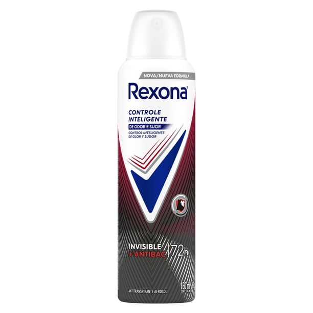 Antibacterial +Invisible  72 H Rexona 150 Ml Antitraspitante Aerosol
