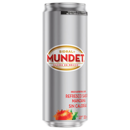 Mundet de Manzana sin Calorias 355 ml Redresco