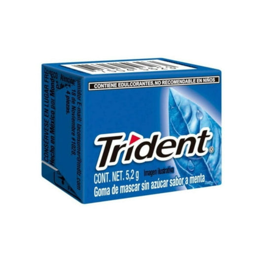 Trident Sabor Menta 4 Pastillas