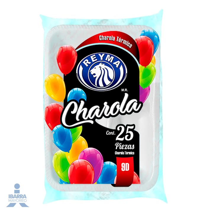 Charola Termica 9D 25 Pz La Resistente