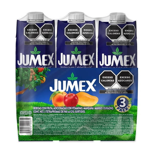 Jumex Pack 3 pzas 960 ml Bebida