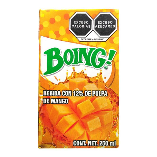 Boing Jugo De Mango 250 Ml Cajita