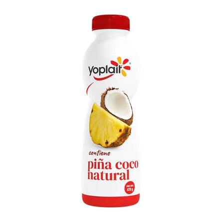 Yoplait De Piña Coco 470 G Yoghurt Con Piña Coco Natural Para Beber