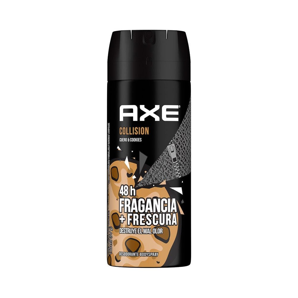 Collision 48 H Fragancias +Frescura 150 Ml Axe Desodorante Bodyspray