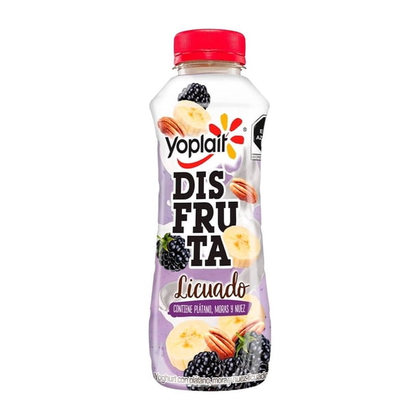 Yoplait Disfruta De Licuado 307 G Yoghurt Para Bebe Con Platano Y Moras