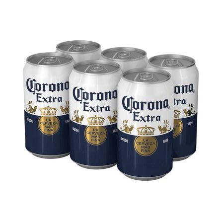 Six Corona Extra 6 Latas 355 Ml Alc.4.5% Vol.