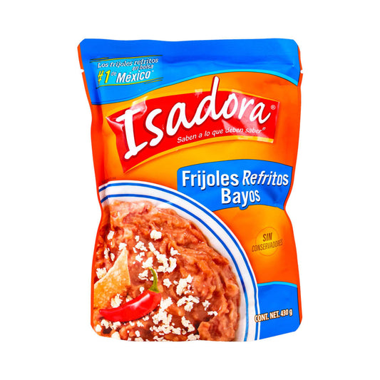 Frijoles Refritos Bayos 430 g Isadora