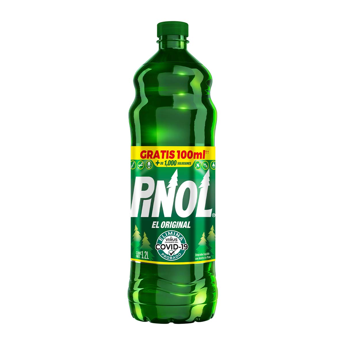 Pinol el Original 500 ml con Aceite de Pino Detergente Multiusos Liquido