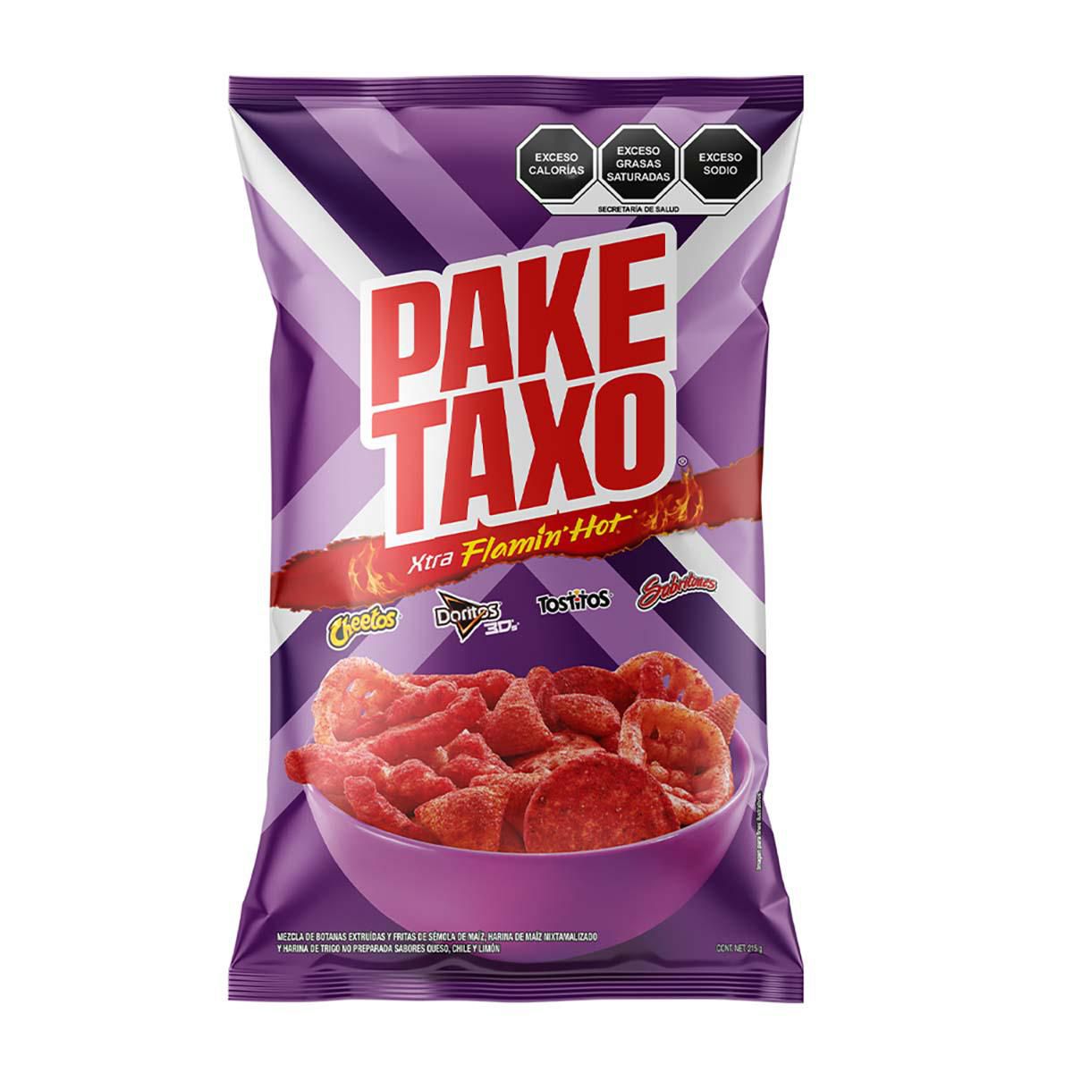 Pake-Taxo Xtra Flamin Hot 208 g Sabritas