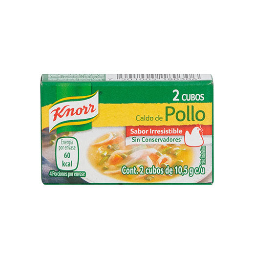 Norzuiza 2 pzas Caldo de Pollo Knorr