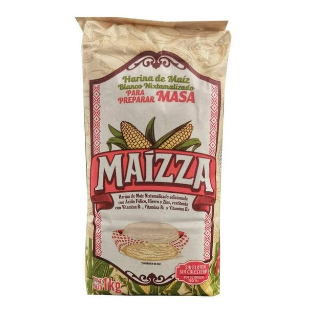Maizza 1 kg Harina de Maiz Blanco