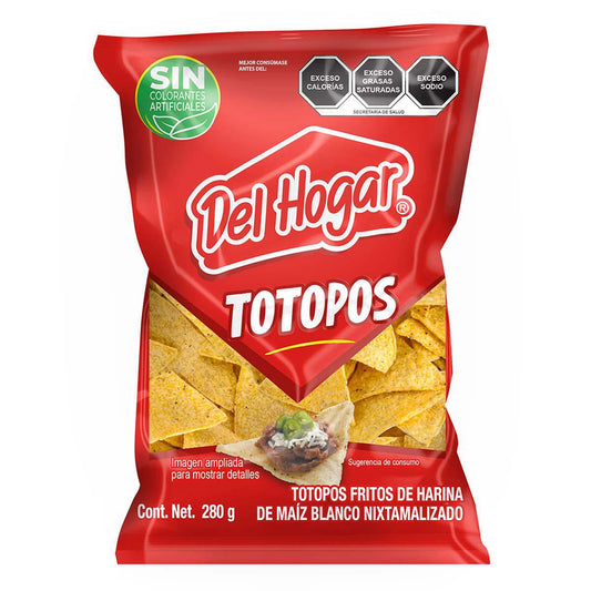 Totopos De Maiz Del Hogar 280 G