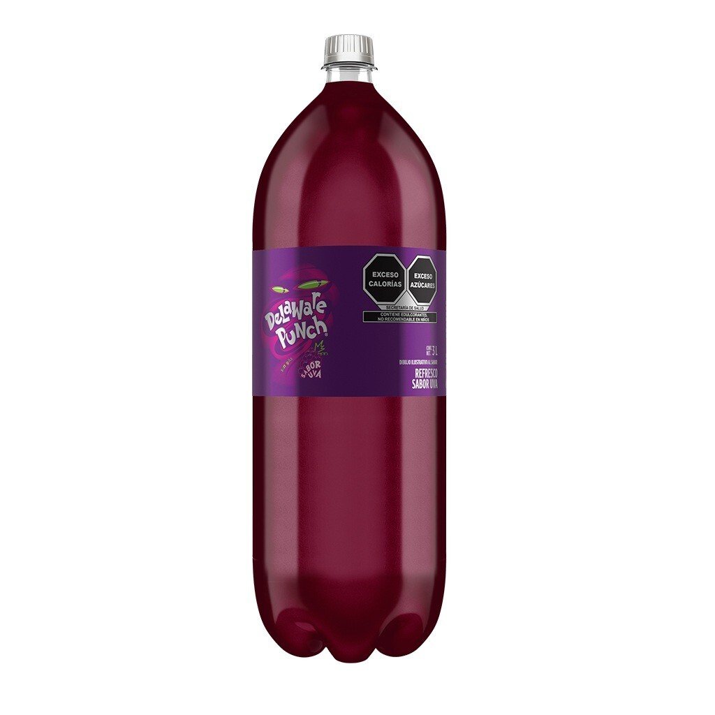 Delaware Punch Sabor Uva  3 L Rerfresco