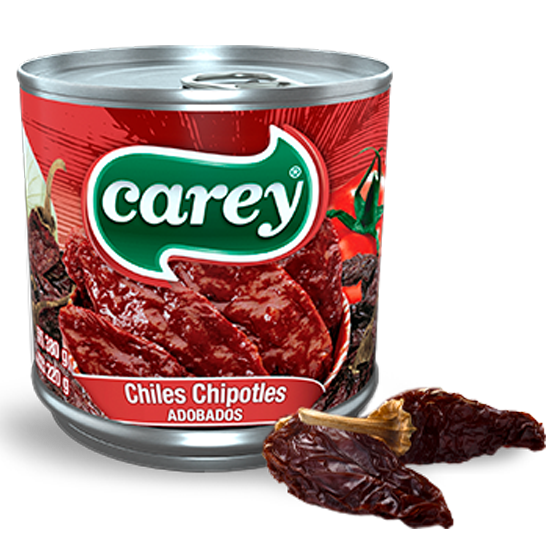 Chiles Chipotles Adobados 100 G Carey