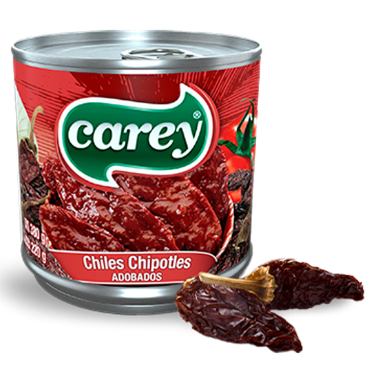 Chiles Chipotles Adobados 100 G Carey