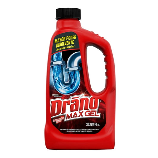 Drano Max Gel 946 ml Destapacaños Liquido