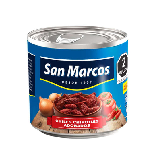 Chipotles Adobados 100 G Chiles San Marcos