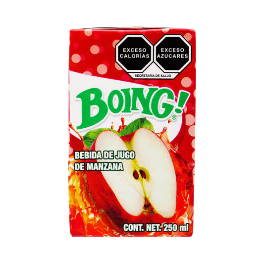 Boing Jugo De Manzana 250 Ml Cajita