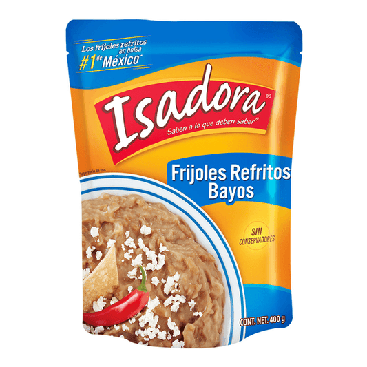 Frijoles Refritos Bayos 400 g Isadora
