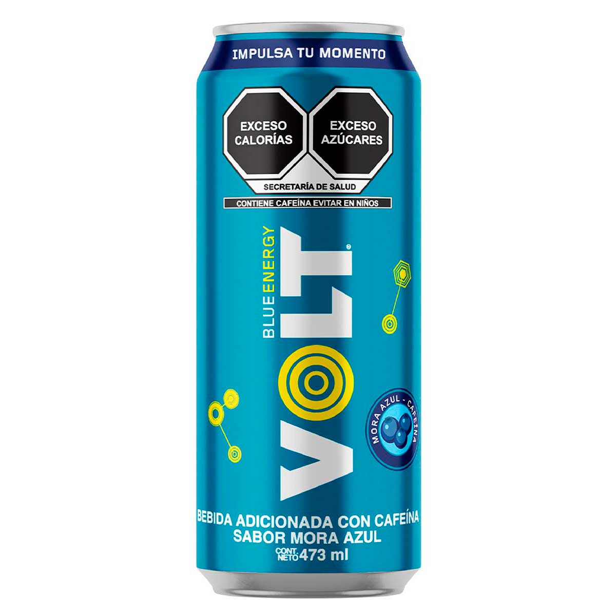 Volt Blue 473 Ml Lota Bebida Carbonatada Con Cafeina