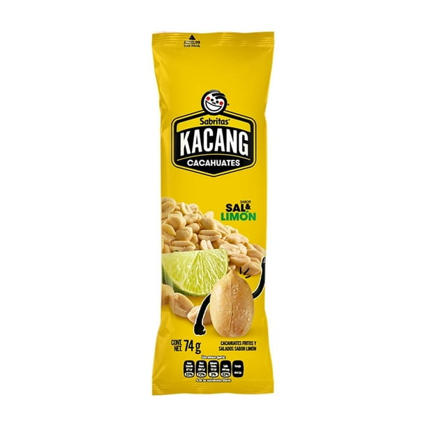 Kacang Sal y Limón 77 g Sabritas