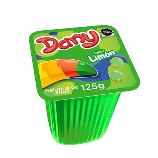 Dany Gelatina Sabor Limon 125 G Gelatina De Agua