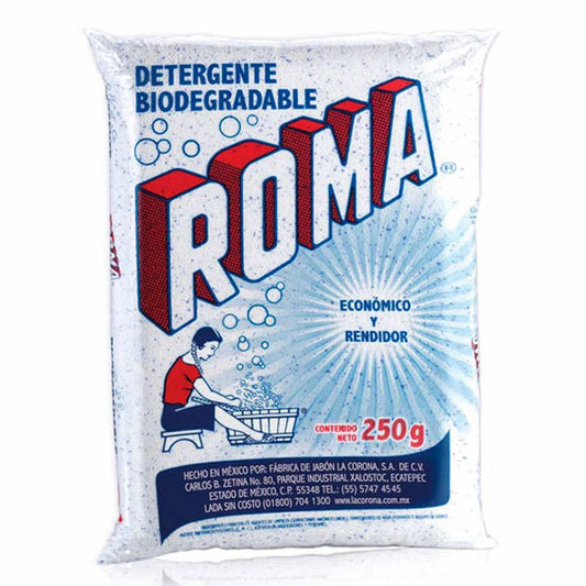 Detergente Roma 250 g para Ropa en Polvo