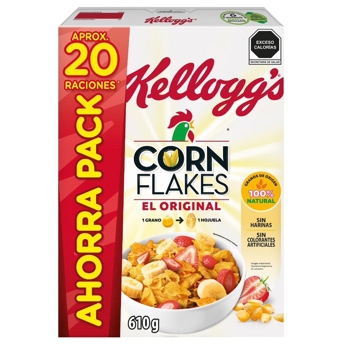 Corn Flakes 610 G Kelloggs