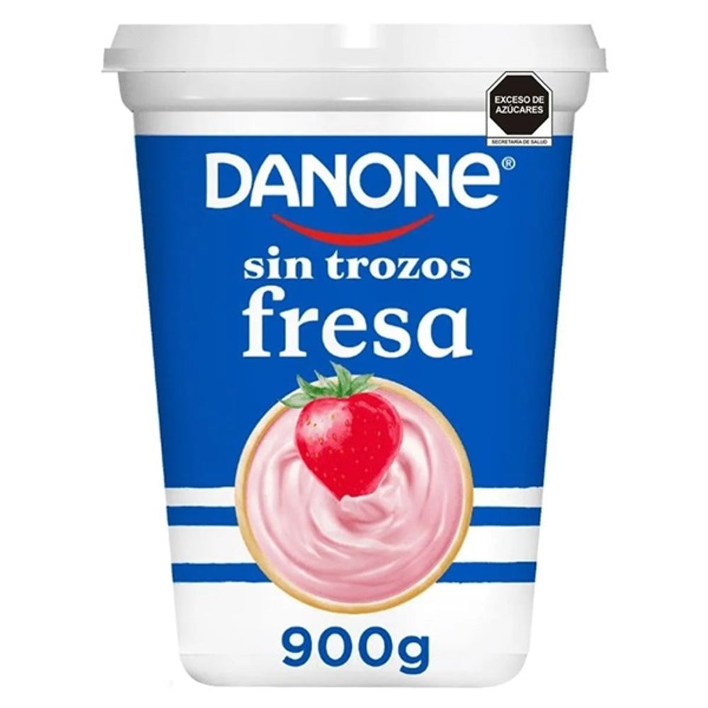 Danone Sin Trozos Sabor Fresa 900 G Yoghurt