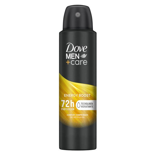 Enegy Boost 72 H Proteccion 150 ml Dove Men +Care Antitraspirante Aerosol