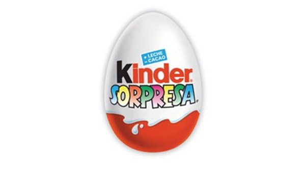Kinder Sorpresa Anillo 20 g Huevito de Chocolate y Juguete