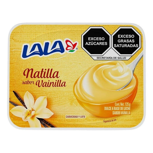 Natilla Sabor Vainilla 125 g Lala