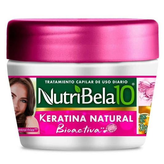 Nutribela10 Keratina Natural 90 g Crema para Peinar