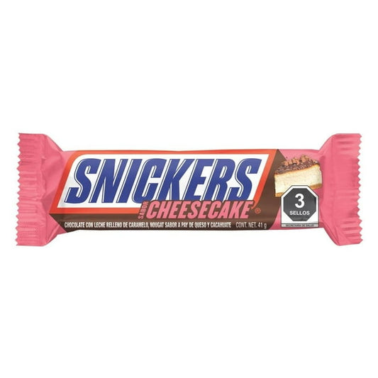 Snickers Cheesecake 41 G Chocolade Con Caramelo