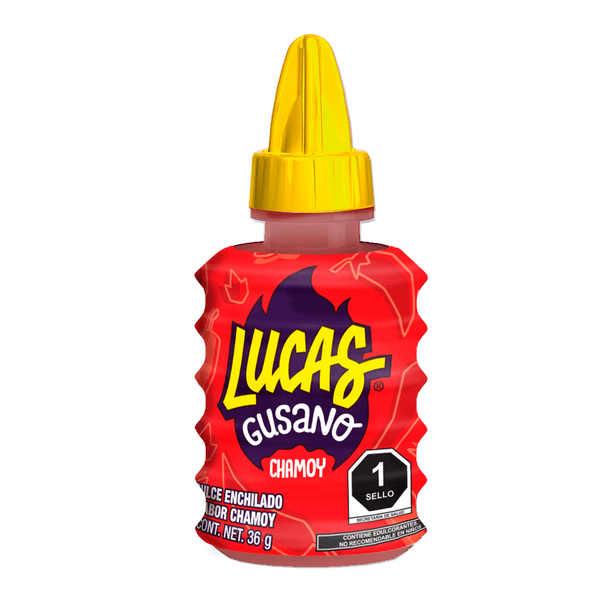 Lucas Gusano Chamoy 24 g Dulce Sabor Chamoy
