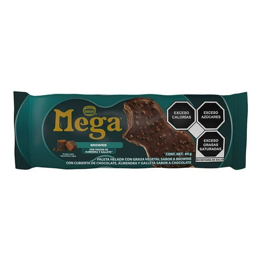 Mega Brownie 64 g Paleta Helado