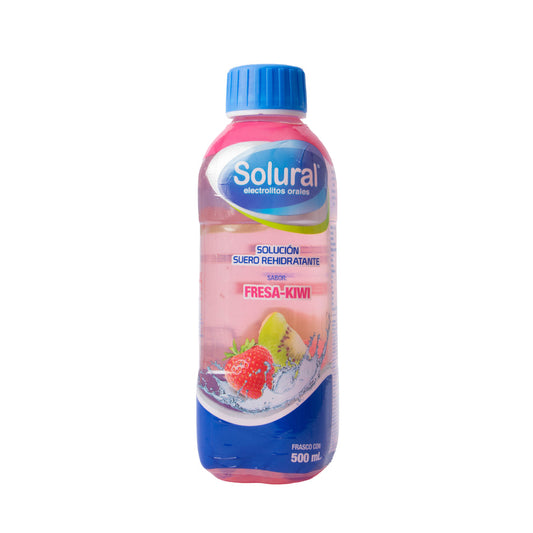 Solural Sabor Fresa - Kiwi 500 Ml Solucion De Suero Rehidratante