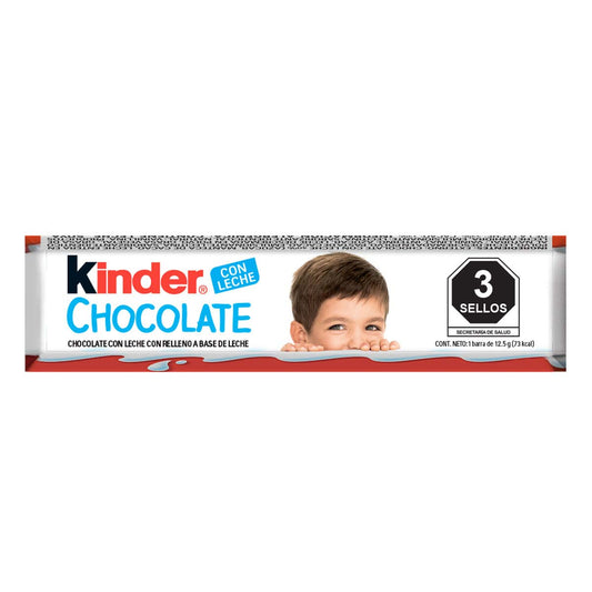 Kinder Chocolate Mini 12.5 g Chocolate con Leche