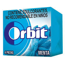 Orbit Menta 4 Pastillas