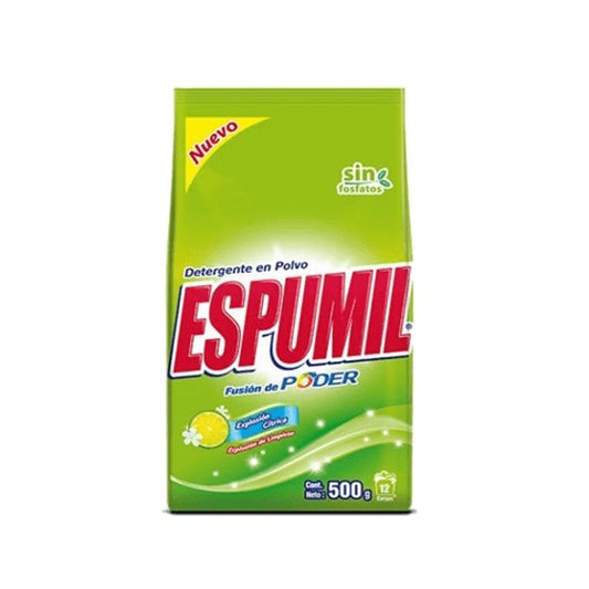 Detergente Espumil 500 g Explosion Citrica para Ropa en Polvo