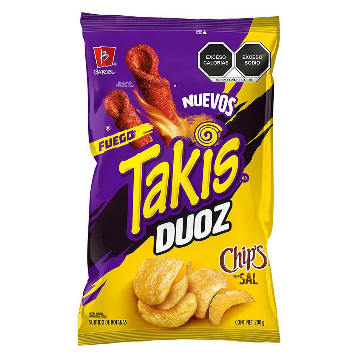 Takis Duoz Fuego-Chips  Sal