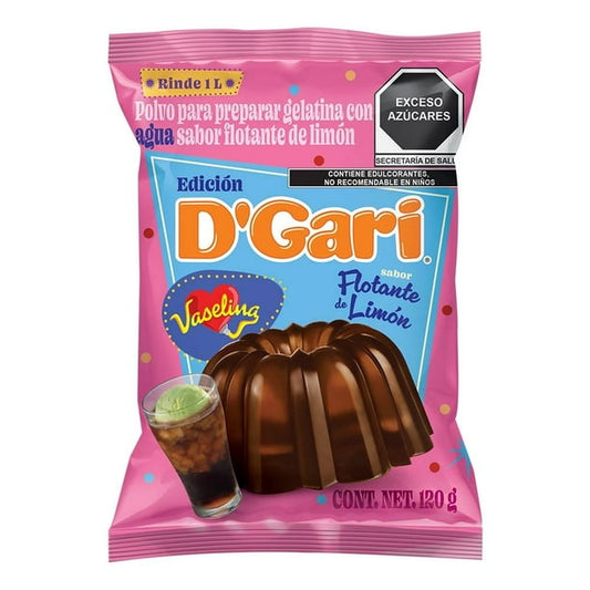 Gelatina de Sabor Flotante de Limón D.Gari 120 g