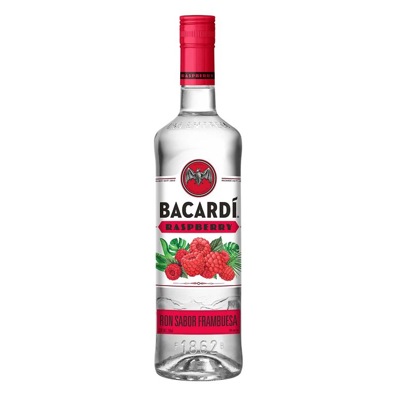 Bacardi Raspberry Licor De Ron 750 Ml  35  % Alc. Vol.