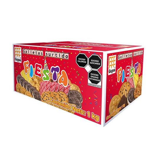 Fiesta Gapsa 800 g Caja de Galletas