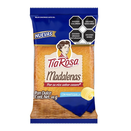 Madalenas con Mantequilla 44 g Tia Rosa