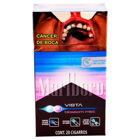 Marlboro Vista Blossom Mist 20 Cigarros Control de Olor